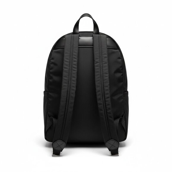 Marc Jacobs Black Nylon Backpack w/ Front Zip Pockets - Picture 5 of 6